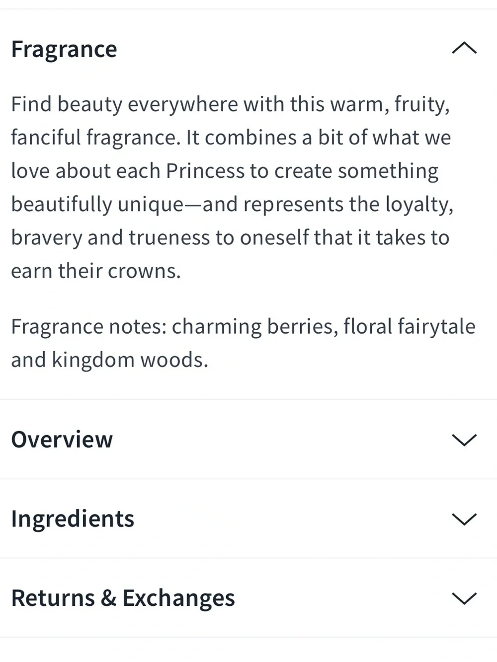 Bath & Body Works | Disney Princess Life’s a Fairytale Fine Fragrance Mist Spray